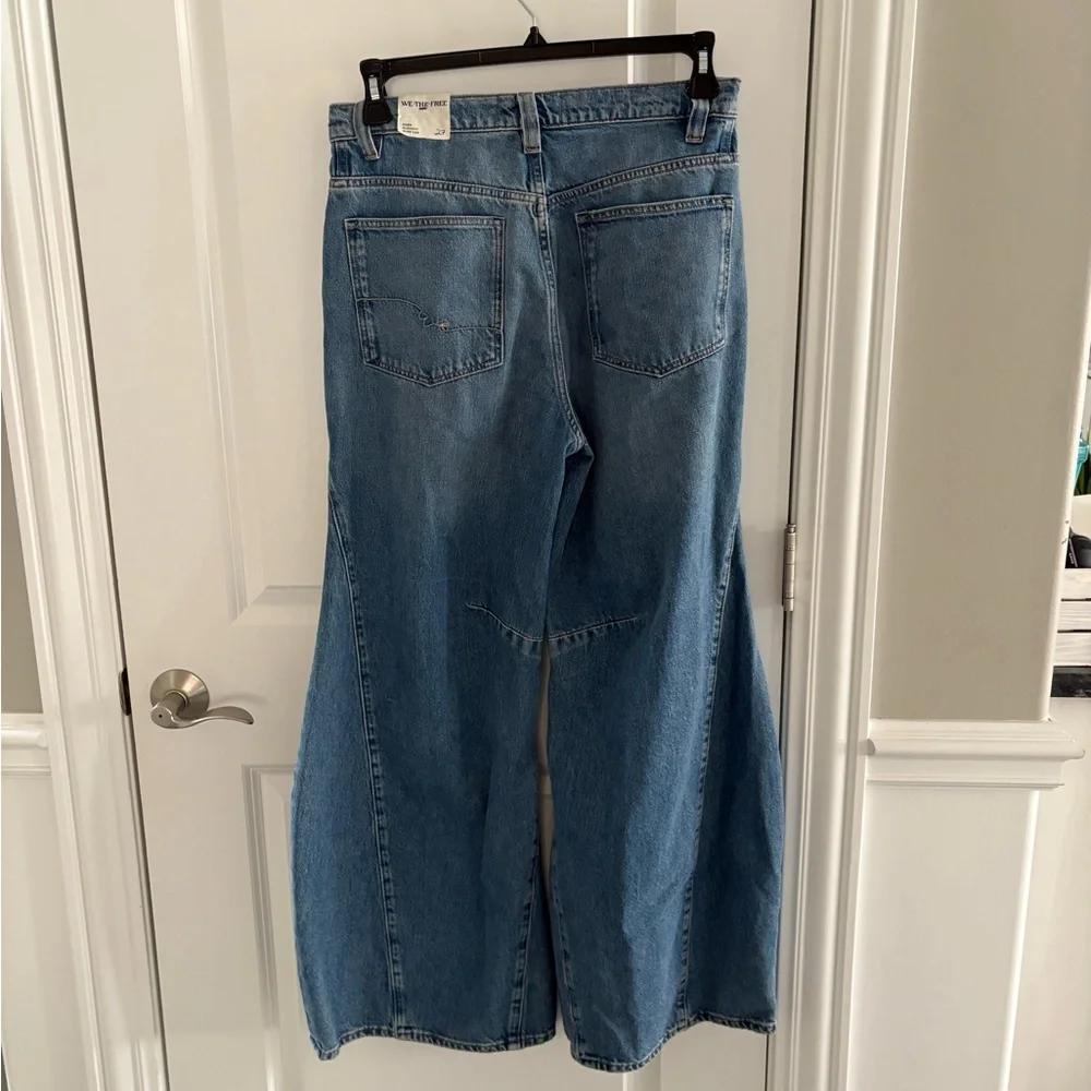 Free People We The Free Eden High Slouchy Jeans - Picture 5 of 6